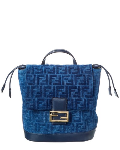 Zaino donna fendi floccato - ff,