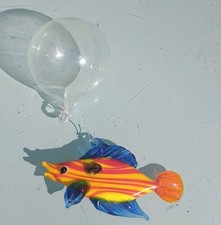 Floating Hand Blown Glass Mini