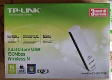 ADATTATORE DI RETE USB WIRELESS WIFI 150Mbps CHIAVETTA TP-LINK TL-WN721N PENNINO