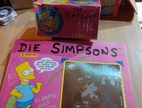 Box figurine panini - panini, simpsons