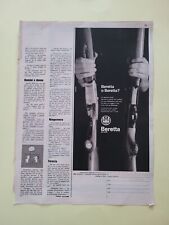 BERETTA ARMI FUCILI CLIPPING RITAGLIO PUBBLICITA' ANNI 60 ADVERTISING #G22