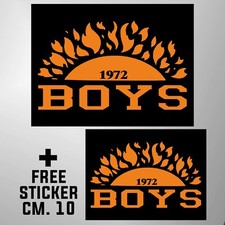 Adesivo Roma boys ultras curva sticker decal aufkleber + 1 FREE STICKER CM. 10