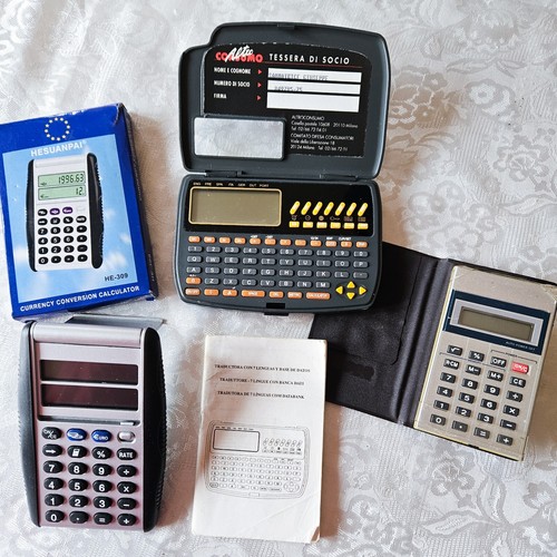 Set calcolatrici agenda - calcolatrici,