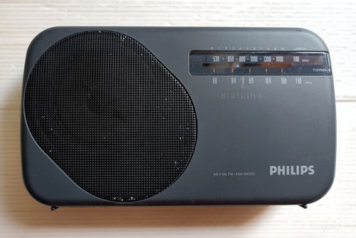 Radio portatile philips - radio,