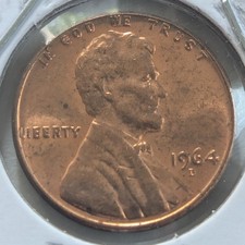 US, One Cent, 1964-D, Lincoln