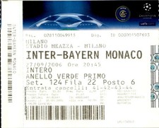Biglietto Inter-Bayern Monaco
