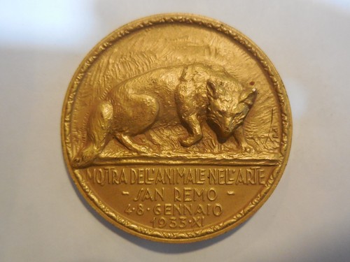 Medaglia esposizione felina - medaglia, e