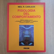 Fisiologia del comportamento - Carlson - La Sapienza PICCIN