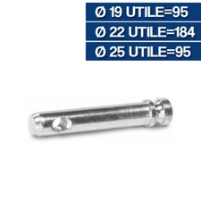 PERNO TERZO PUNTO TRATTORE CON BATTUTA VARIE MISURE 20074V