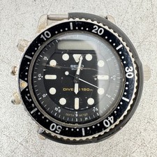 Orologio da polso uomo vintage 44 mm Seiko H558-5009 Arnie Divers 150 quarzo acciaio