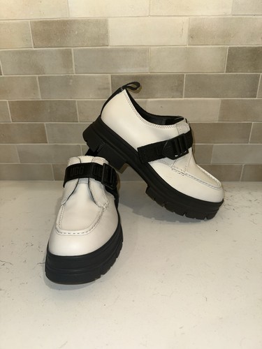 Mocassino ugg bianco nero - mocassino,
