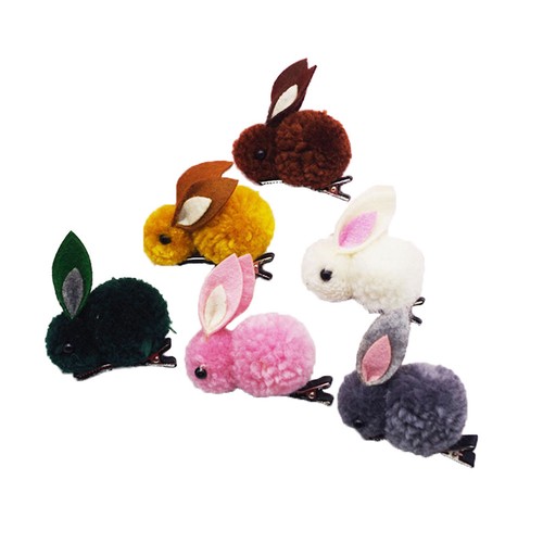 6pcs peluche coniglio - 6pcs,