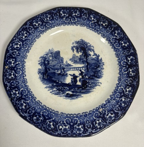 Antico piatto blu tivoli - antico,