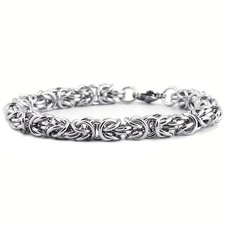 Bracciale maglia bizantina