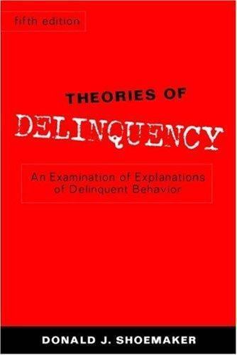 Theories delinquency an - theories,