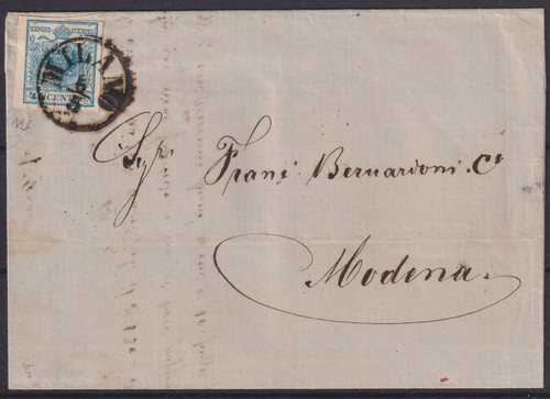 Lombardo veneto mag 1856 - veneto, 6