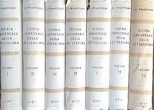 STORIA UNIVERSALE DELLA LETTERATURA. 7VV PRAMPOLINI GIACOMO UTET 1953 