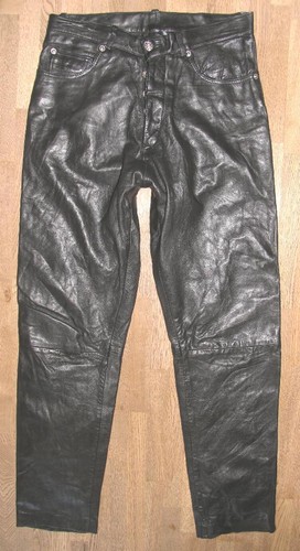 Jeans pelle nera - jeans, in