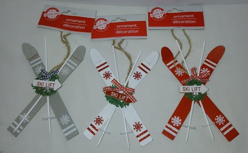 Ornamenti casa natale - ornamenti, sci