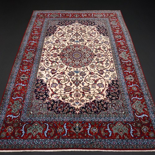 Tappeto orientale isfahan 237 - orientale,