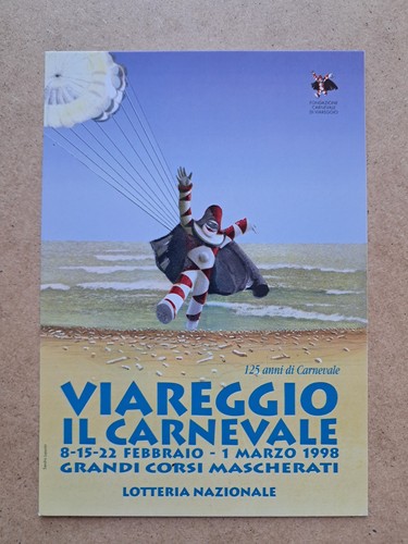 Cartolina lotteria carnevale - lotteria,