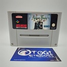 THE ADDAMS FAMILY SNES SUPER NINTENDO PAL