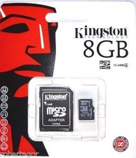 KINGSTON MICRO SD 8 GB MICROSD