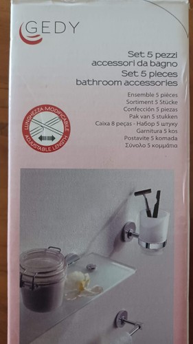 Set accessori bagno - accessori, gedy