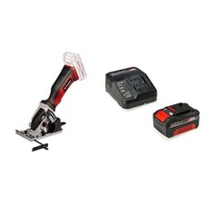Einhell Mini Sega Circolare Manuale a Batteria Te-Cs 18/89 Li-Solo Power X-Chang