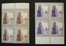 1959  ITALIA  Organizzazione Internazionale del LAVORO 2 quartine decalco  MNH**