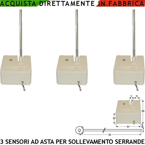 Contatti asta allarme serrande - contatti,