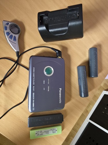 Lettore cassette panasonic - cassette,