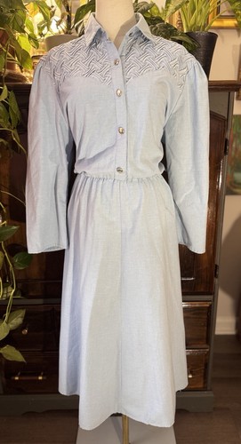 Abito gonna cerchio chambray - gonna,