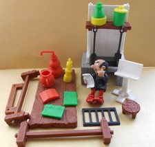 PUFFI SMURFS 40601 LABORATORIO GARGAMELLA  VERSIONE ANNI 80 da BARBAPUFFO