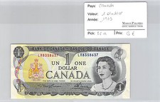 Banconota Canada - 1 Dollaro