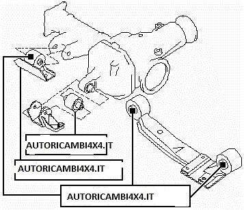 Kit supporti differenziale - kit,