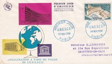 FRANCIA 1958 FDC UNESCO YT