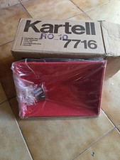 KARTELL mensola 30cm  mod. 7716 design Anna Castelli Ferrieri originale anni 70
