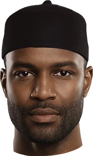 Cappello fez lana nera - cappello,