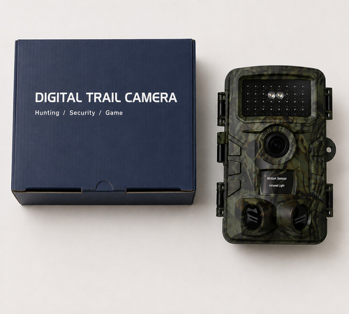 Digital trail camera hunting - trail, (hunting