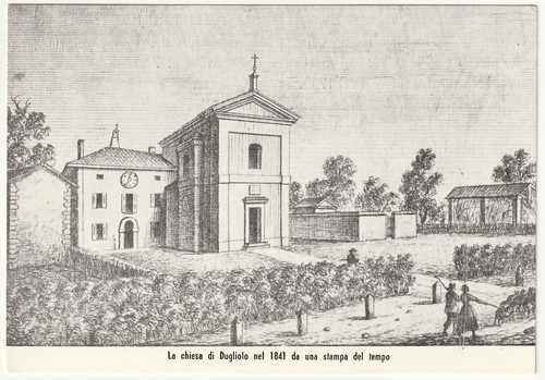 Chiesa dugliolo nel 1841 - chiesa,