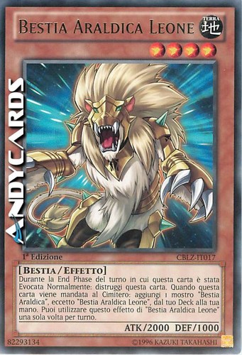 Bestia araldica leone - bestia,