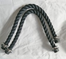 O bag - MANICI IN CORDA NERO - Per Borse Grandi e Mini - NUOVO