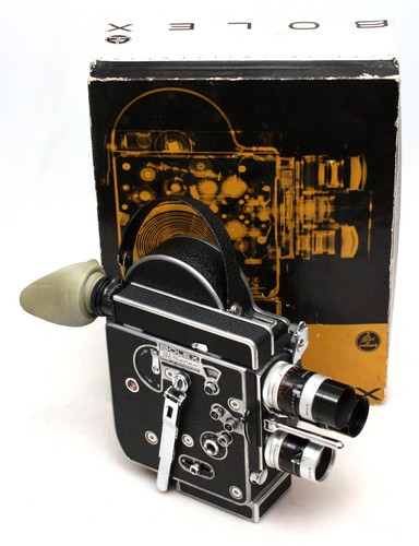 Bolex rex con obiettivi - h8,
