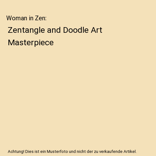Woman zen zentangle and - woman, in
