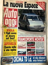 Rivista Auto Oggi 1989 Nr. 145
