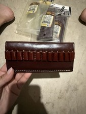 Porta cartucce in pelle Triple