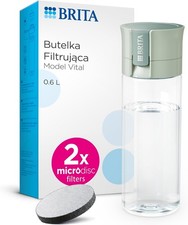 BRITA Flacone filtrante per acqua modello VITAL verde chiaro (600 ml)