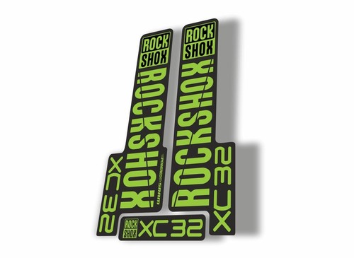 Adesivo rock shox - shox, xc32