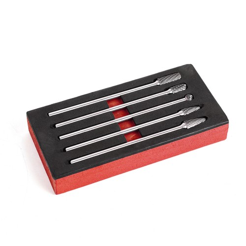 Die grinder bits 5pcs - 1/4",